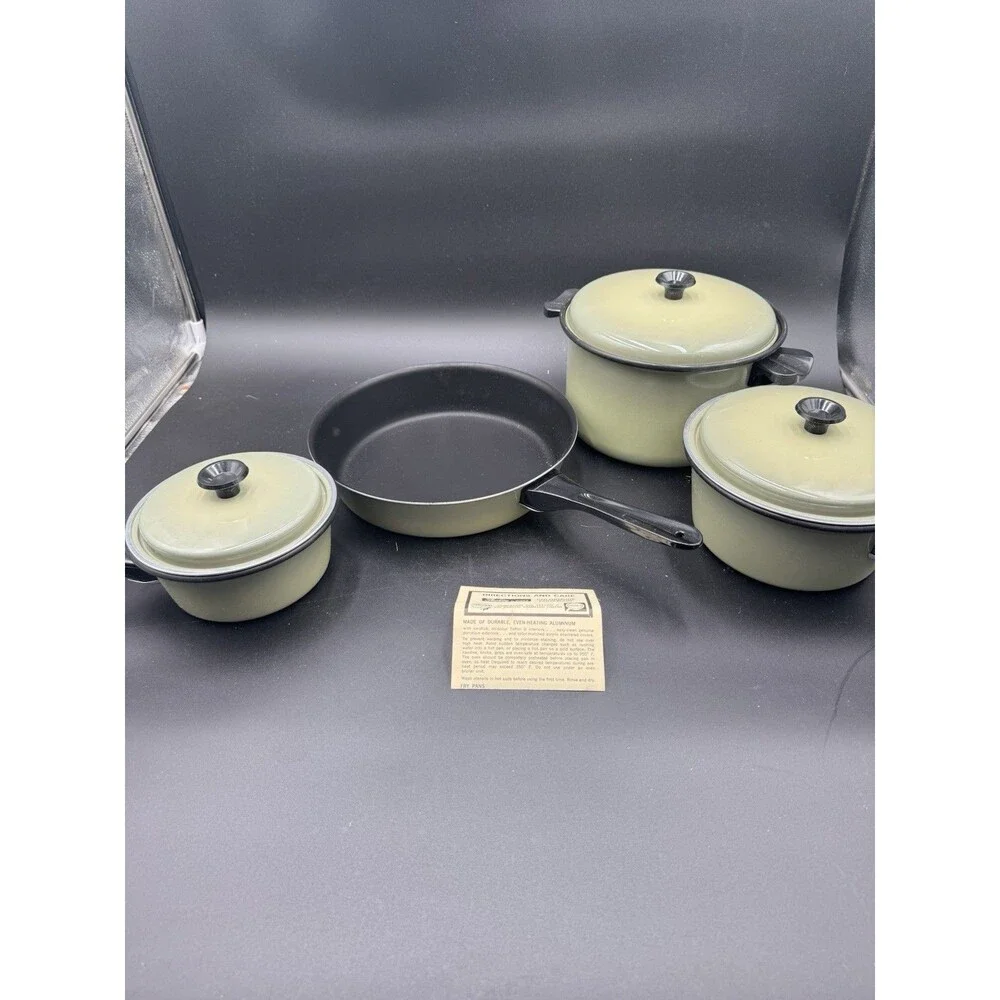 Fashion By Mirro 7-Piece Aluminum Cookware Set Brand New!